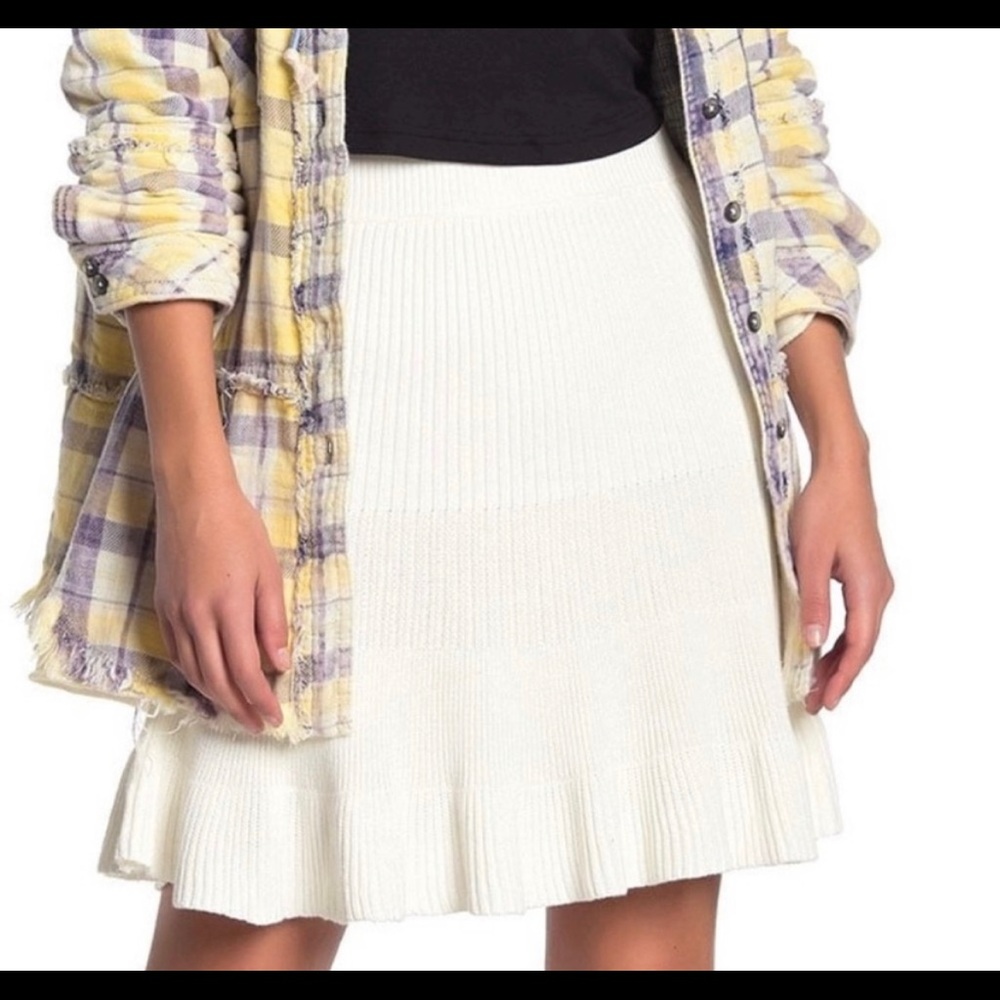 KNIT FREE PEOPLE SKIRT